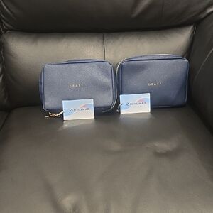 2 Brand New, Unopened Korean Air Business Class GRAFF Amenity Travel Kits